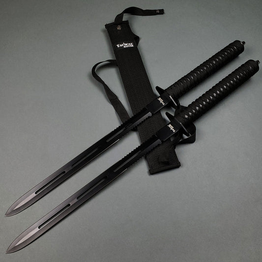 25" Twin Tactical Sword Set