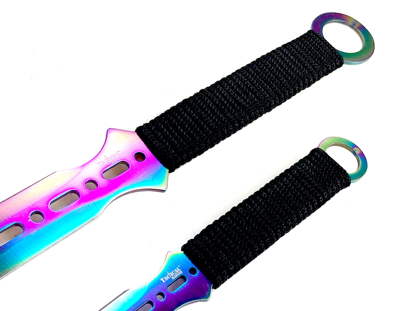 Tactical Master 28" & 18" Rainbow Machete Set