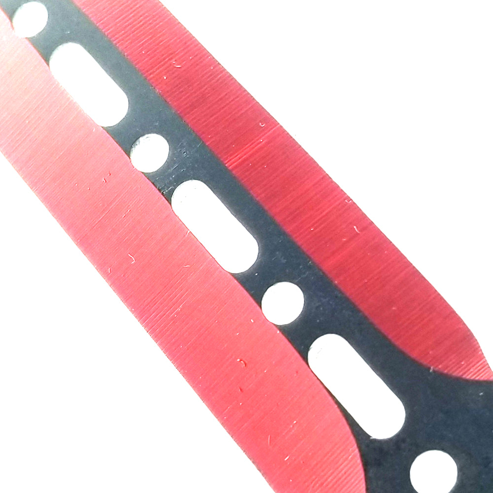 Tactical Master 28" & 18" Red Machete Set