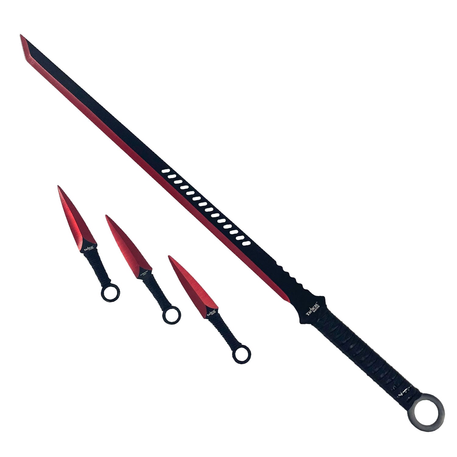 Tactical Master 28" Special Force Red Machete w/Sheath