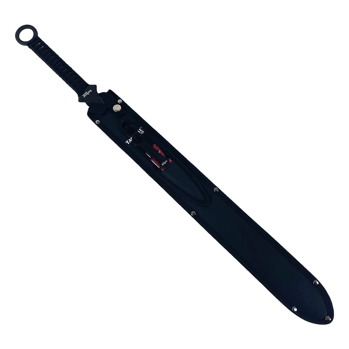 Tactical Master 28" Special Force Red Machete w/Sheath