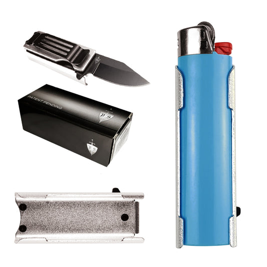 Shop Silver Spring Assisted Lighter Case Knife | Pacific Solution