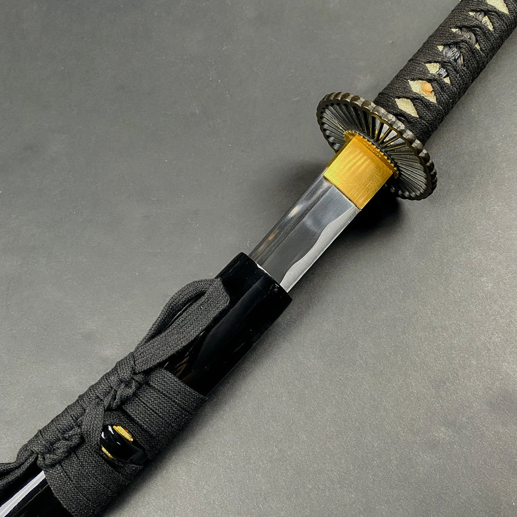 Musha Samurai Sword Set -  Black 3pcs Set