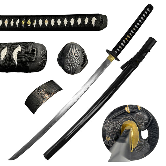 Bishamon 41 1/2" Full Tang Samurai Sword- Bishamon Series