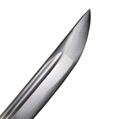 Musha 40" Hand Forged ShiraSaya 1045 Steel Black