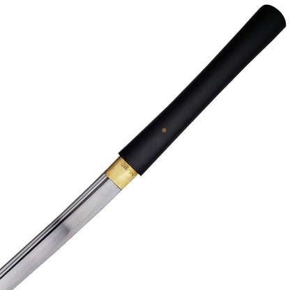 Musha 40" Hand Forged ShiraSaya 1045 Steel Black