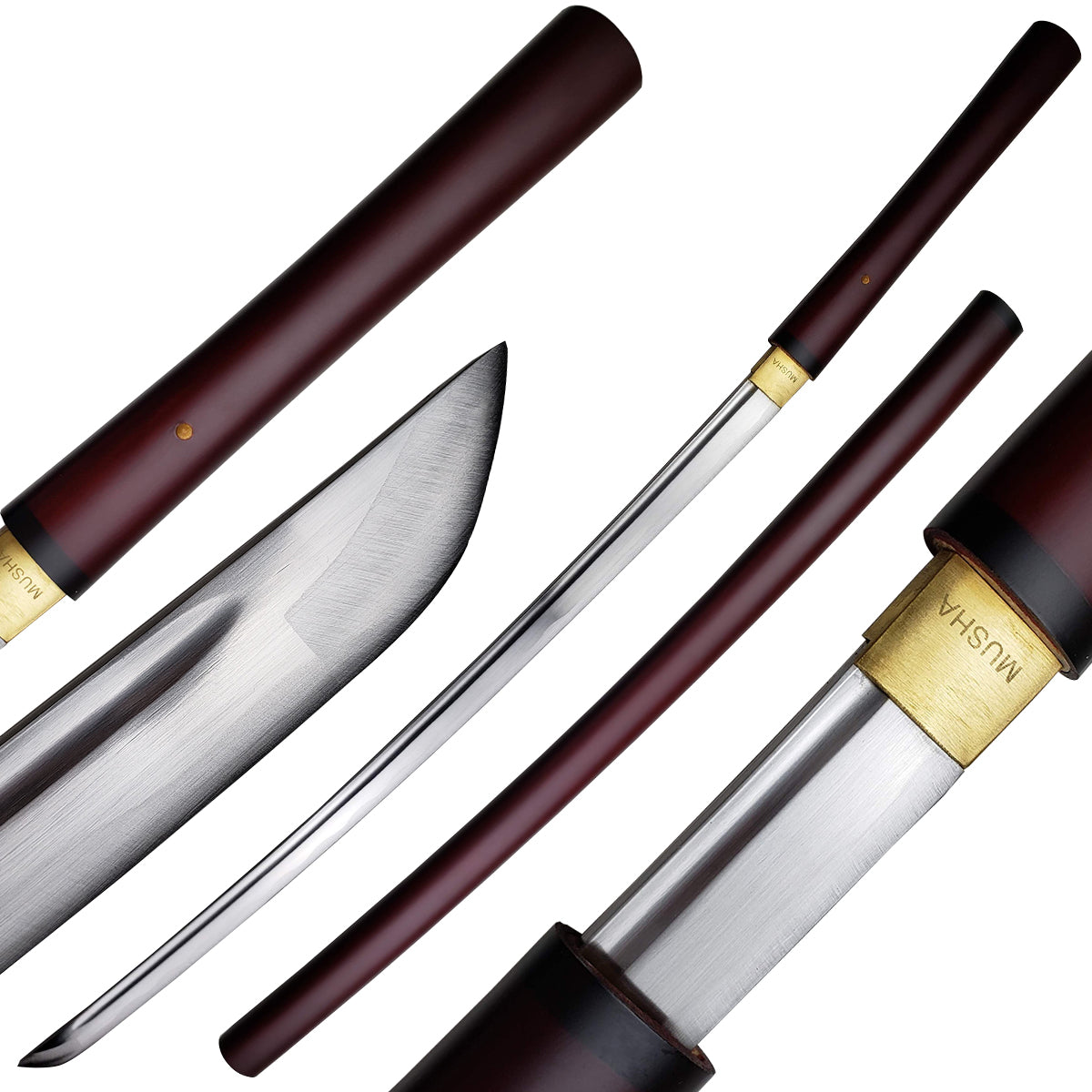 Wholesale Katanas - Authentic Musha Shirasaya Swords Distributor