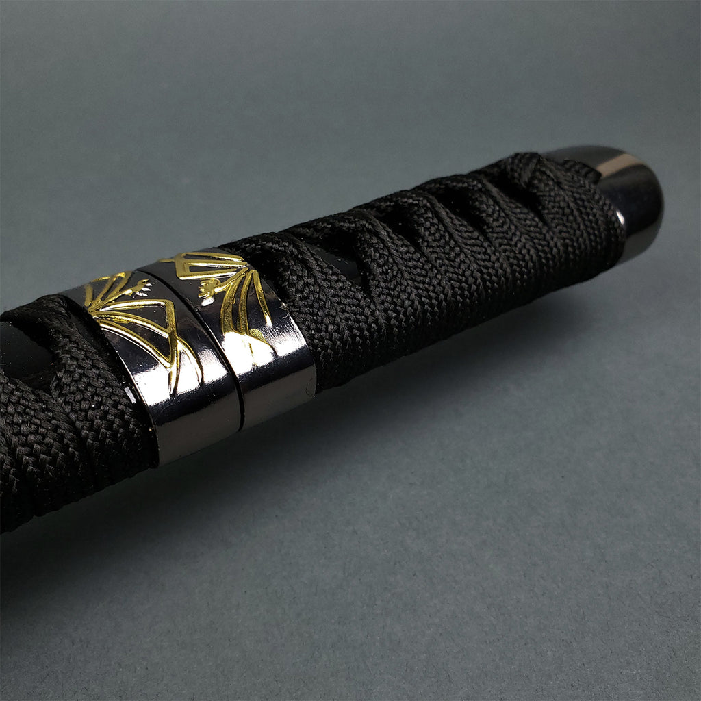 Musha Higanbana Katana w/ Tsuka Dagger (Black)