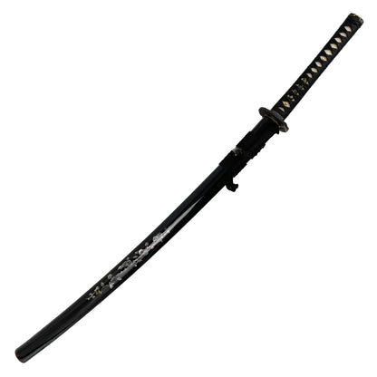 MUSHA BLACK "BAMBOO & PLUM FLOWER" KATANA