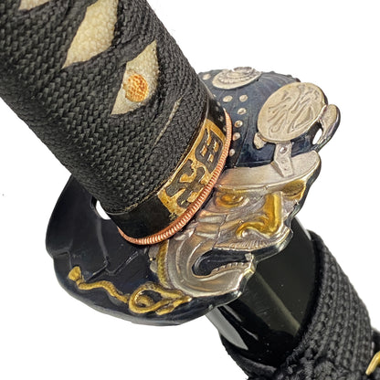 40 1/4" Hand forged samurai sword w/gift box