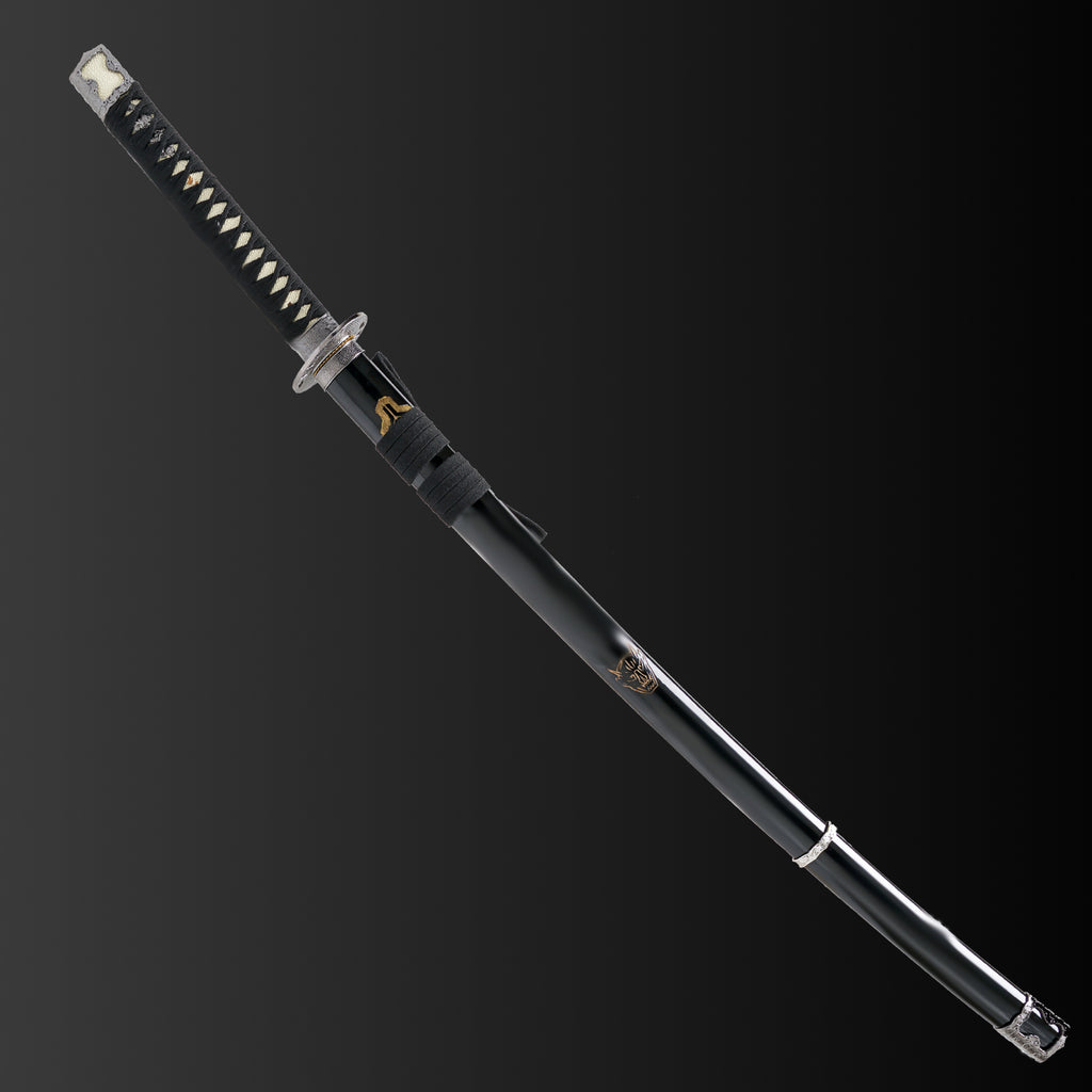 Musha Samurai Sword Set -  Black 3pcs Set