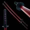 Wholesale Bokken Swords - Practice Red Wooden Samurai Sword (Bokken)
