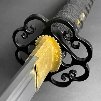 Wholesale Musha Samurai Swords: Black Orchid Katana for Resellers