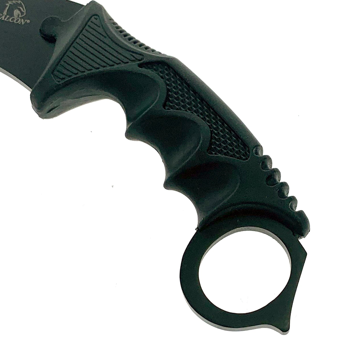Falcon Karambit Training Knife with textured grip for safe and effective practice