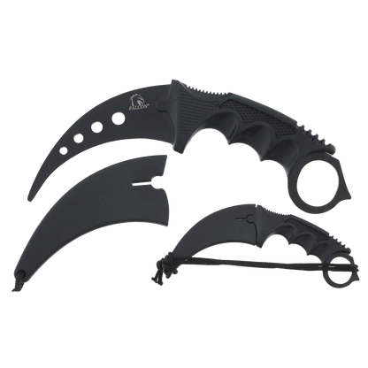 Falcon Karambit Training Knife with curved blade design for safe practice and skill development