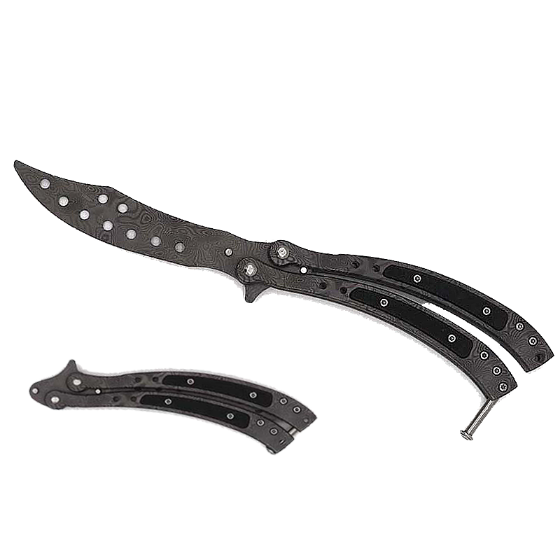 4 14" Blade Practice Butterfly Knife, Training knives