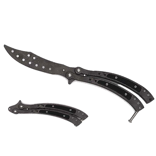 4 14" Blade Practice Butterfly Knife, Training knives