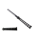 8.75" Black Training Butterfly Comb