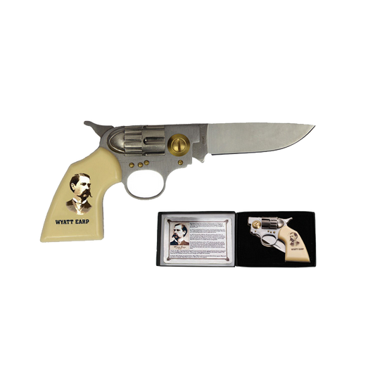 3 18" Gun Style Folding Knife, Gift knives and novelties