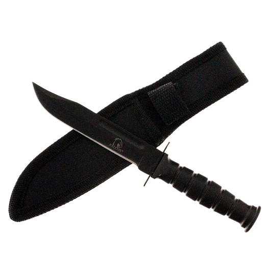 Falcon 7.5" Tactical Knives W/ Black Coating Blade