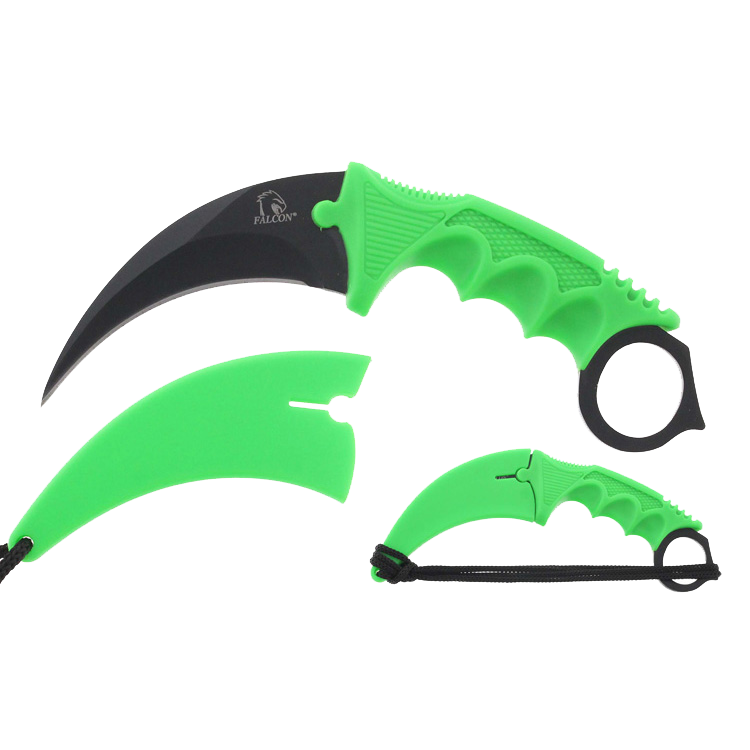 Wholesale Green Karambit Knife Distributor | Karambit Knives In-Bulk