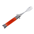 5" Spring Assisted Fork with wood handle, Gift knives and novelties