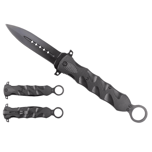 Falcon 10" Spring Assisted Pocket Knife