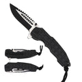 3" Black Blade / Black Handle / Assisted Knife