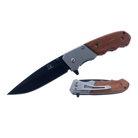 Buy Falcon Wooden Handle Knife Wholesale: Pacific Solution.