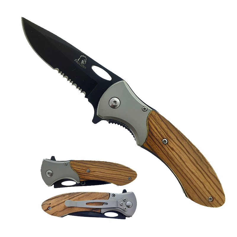 Falcon 8" Overall Spring Assisted Knife