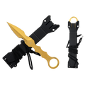 7 1/2" Gold Tactical Knife