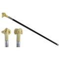 Ram walking cane (silver)