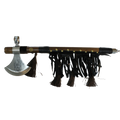 19" Tomahawk with pipe