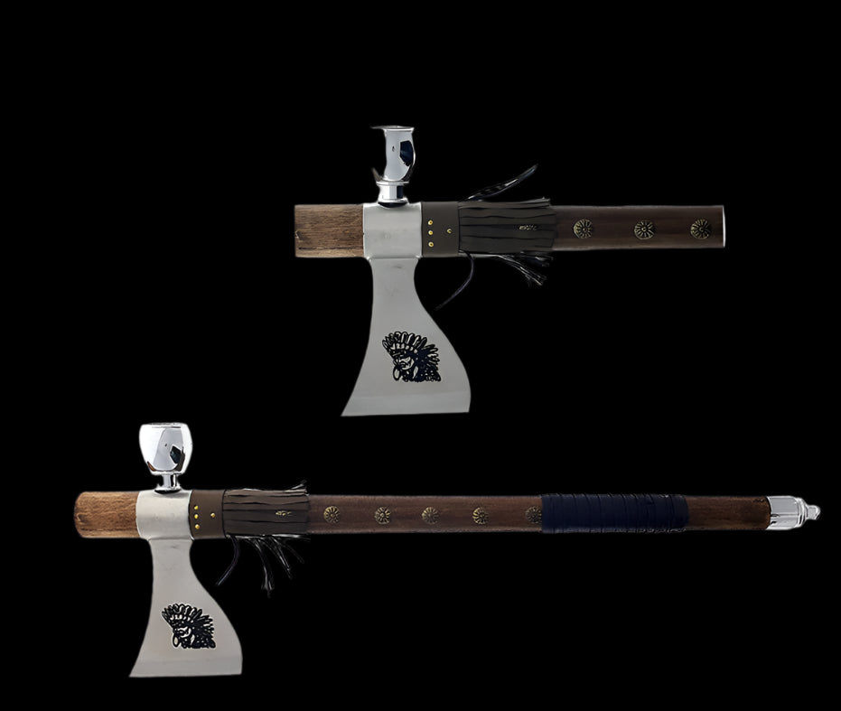 19" Tomahawk with pipe