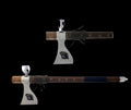 19" Tomahawk with pipe