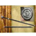 35" Eagle walking cane