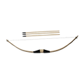 Wooden bowith and arrow