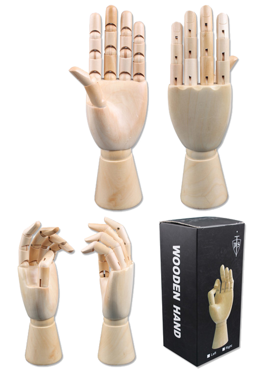 11" Left Hand Shaped Knife Holder