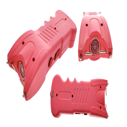 Pink Stun Gun SG928 w/ LED Flashlight