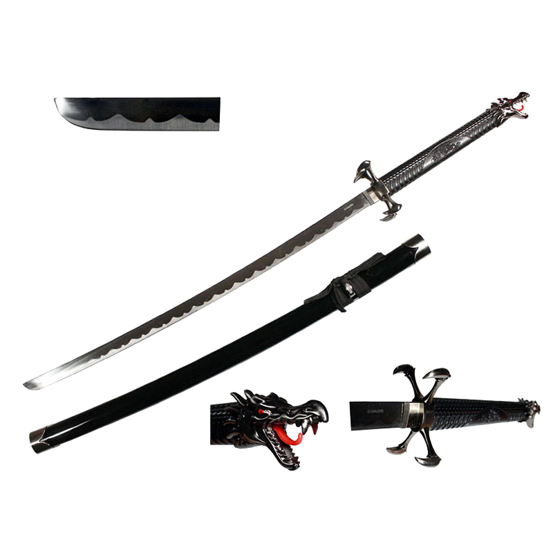 42 1/2" Dragon Samurai Sword