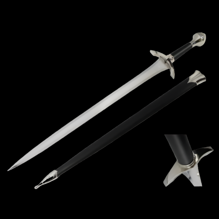 32 1/2" Medieval Sword