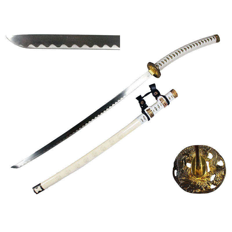 43 1/4" White Jintachi (Cermonial) Sword