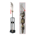 78" Guan Dao w/ hand forged blade and brass parts