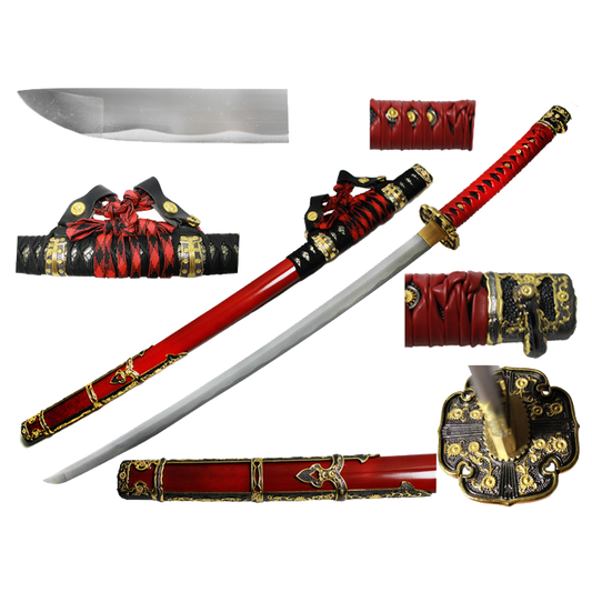 43 1/4" Jintachi Red (Ceremonial) Sword