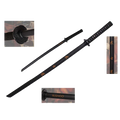 40" Black Wooden Samurai Sword (Bushido)