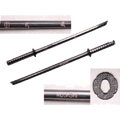 40" Black Wooden Samurai Sword (musashi)