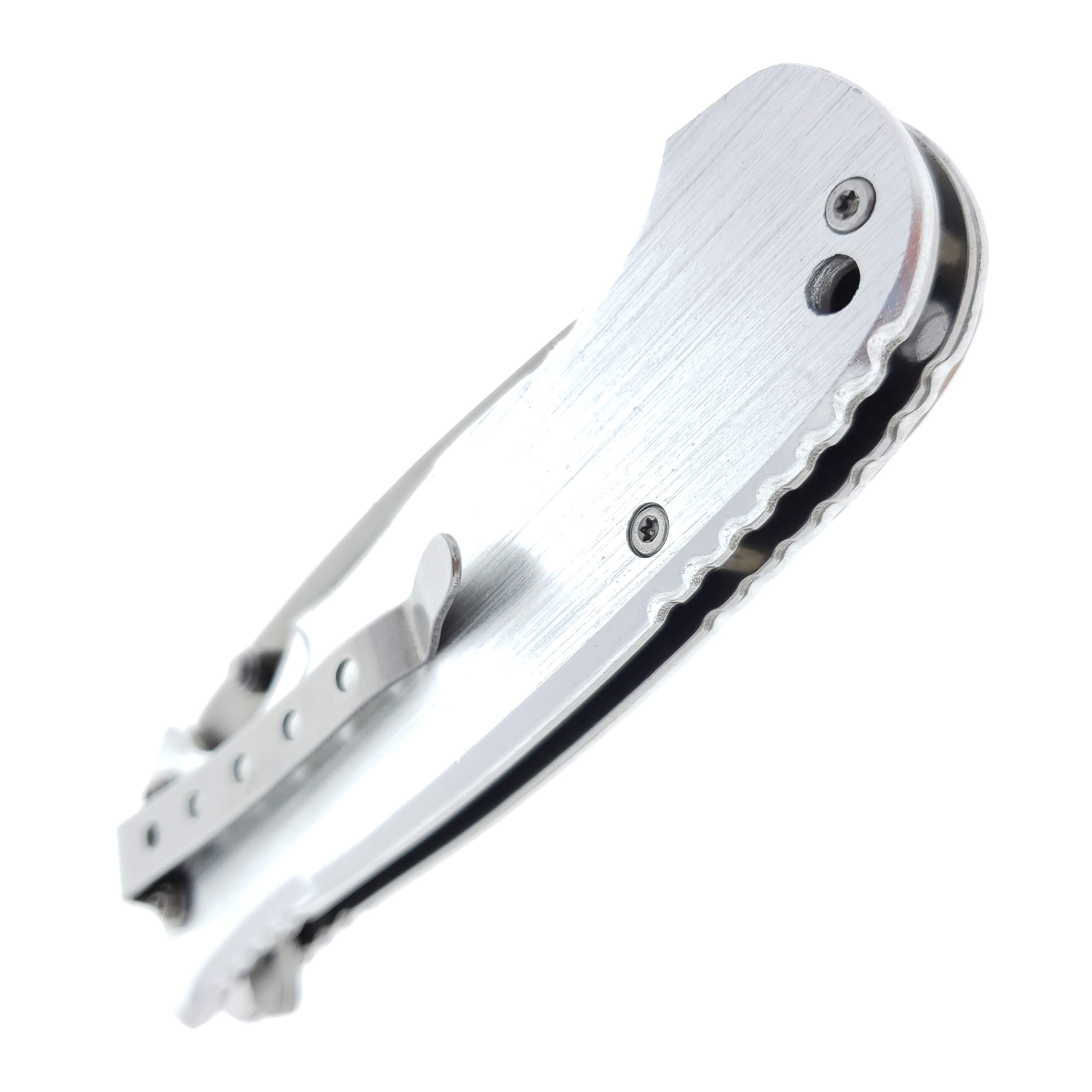 Wholesale Falcon Wood Handle Pocket Knife for Retailers with a sleek stainless steel design