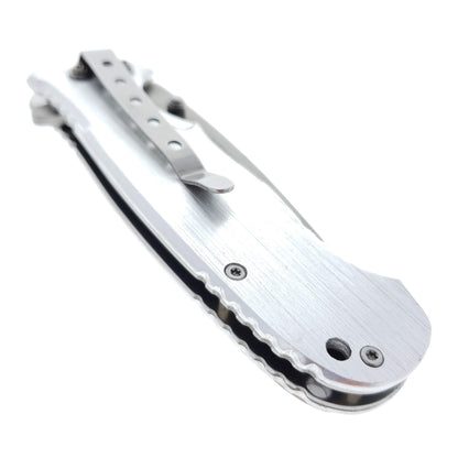 Wholesale Falcon Wood Handle Pocket Knife for Retailers with a sleek stainless steel design